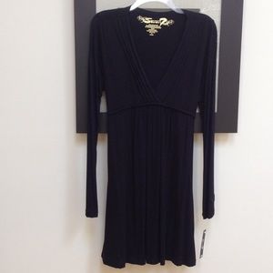 Seven7 Studio , Black Jersey Short Dress